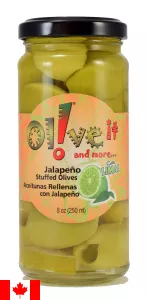 Jalapeño & Lime Stuffed Olives