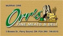 Orr's Fine Meats & Deli